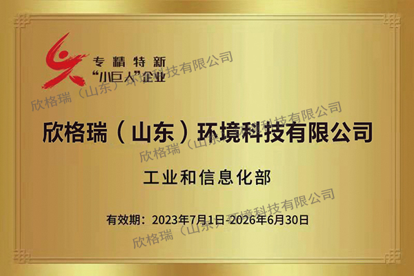 專精特新小巨人企業